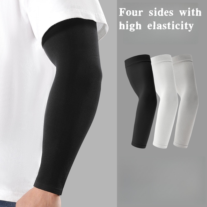 Cycling Gear Man - 2 stuks ijszijde armmouwen, ademende UV-beschermingsarm