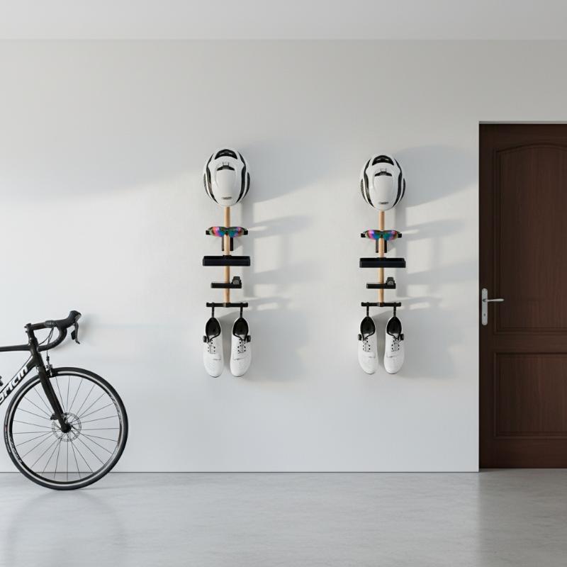 Cycling Gear Wall Organizer - Fiets Desktop Organizer Displayhouder 1 Set