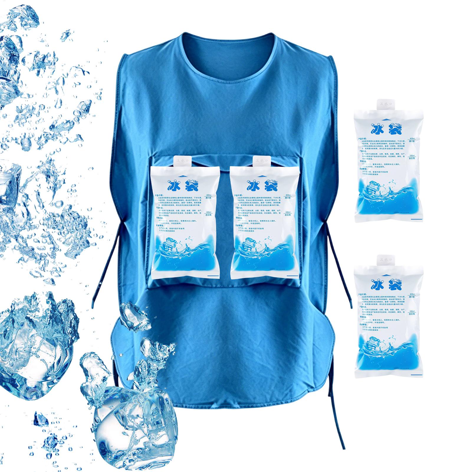 Cycling Gear Weather - 4 Gel Ice Packs Koelvest Herbruikbaar