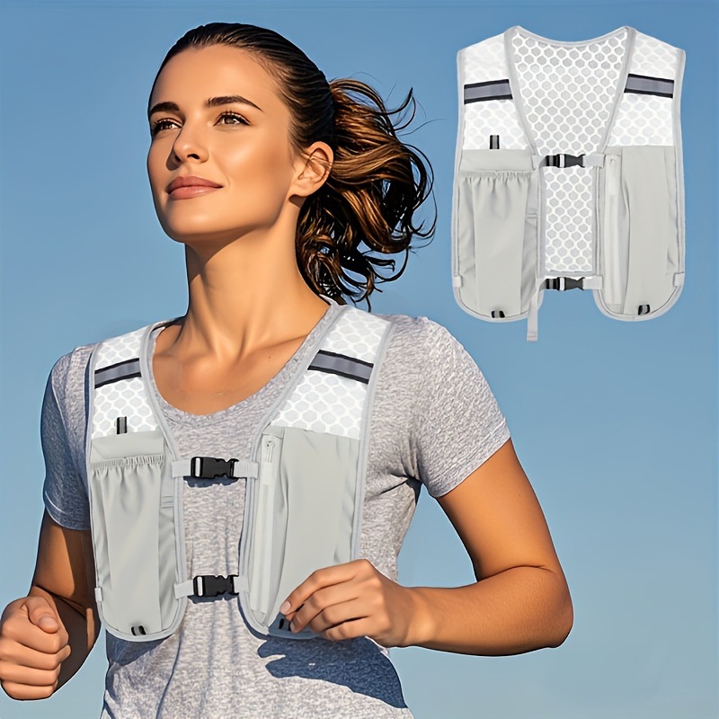 Reflective Cycling Vest - Lichtgewicht outdoor bergbeklimmen kamperen wandelen sportvest