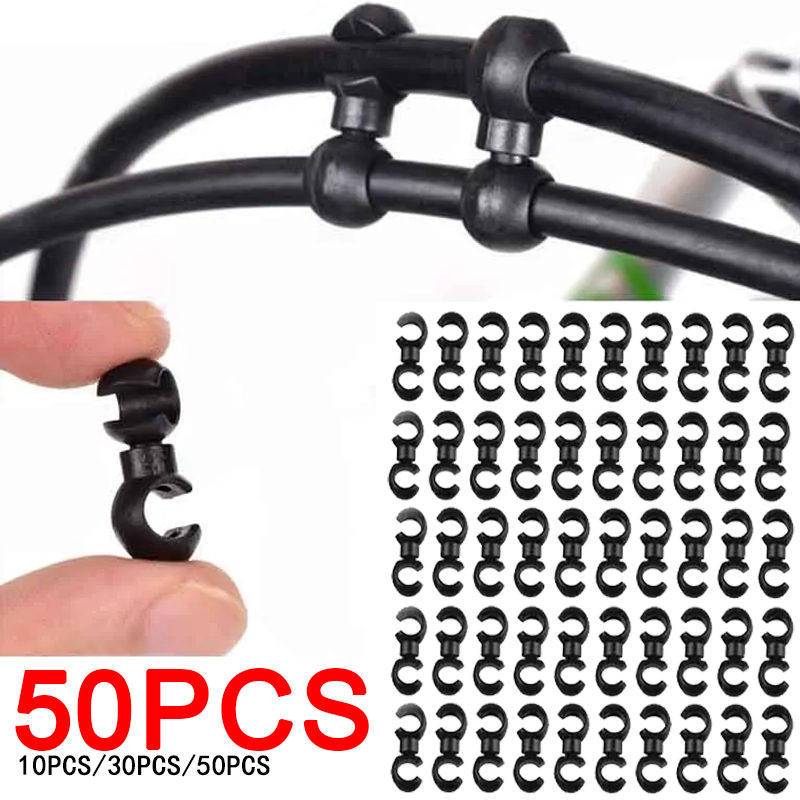 Cyclo Gear - Draaibare MTB-remkabelclips Fietsversnellingskabel Gespen Geleidingslijnclips voor
