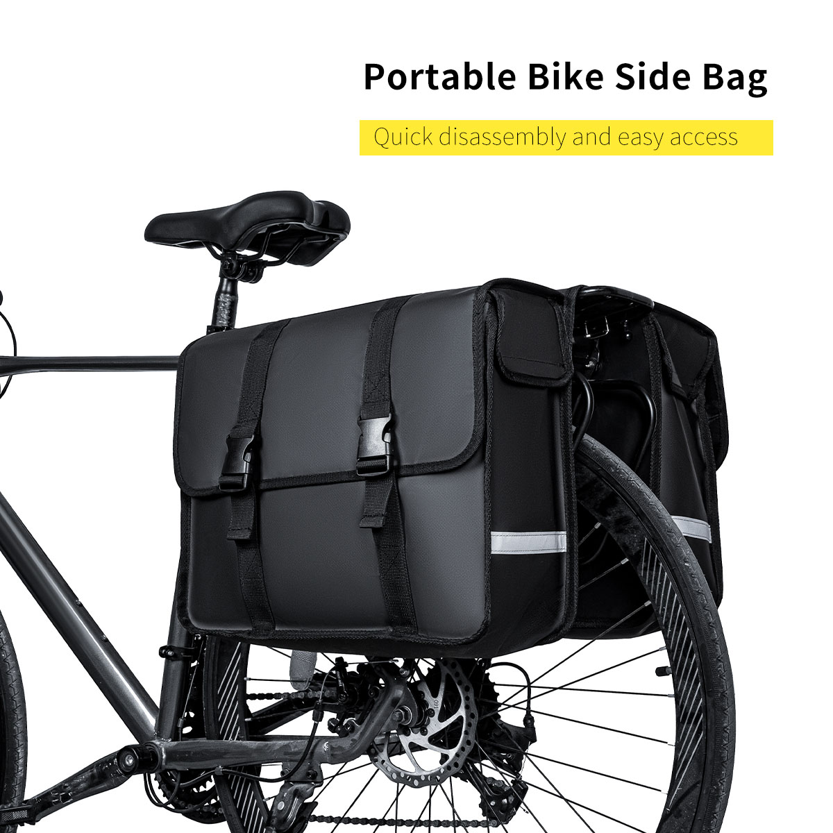 Cycling Gear Rack - Fiets fietstas mountainbike grote capaciteit fietstas