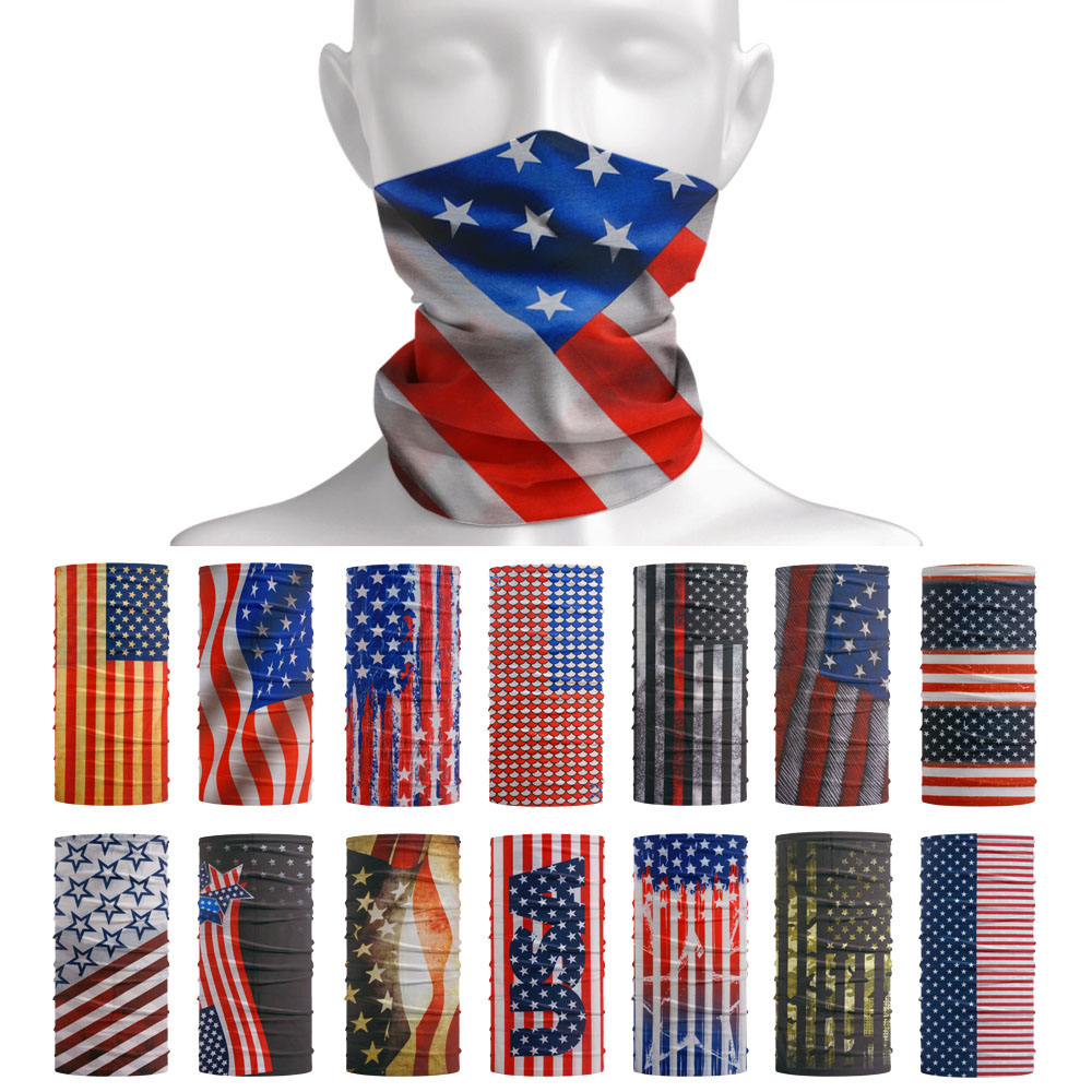 Usa Vlag Patroon Zon Bescherme - Cycling Gear Man recensie en prijs