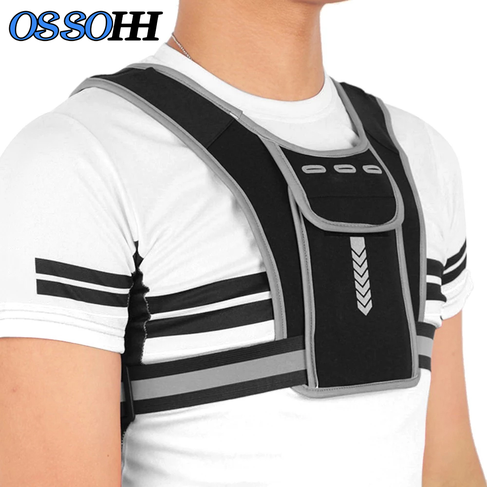 1 stuks reflecterend hardloopv - Reflective Cycling Vest recensie en prijs