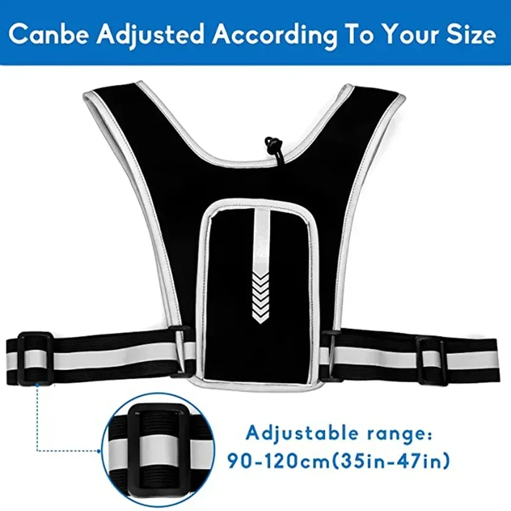 1 stuks reflecterend hardloopv - Reflective Cycling Vest recensie en prijs