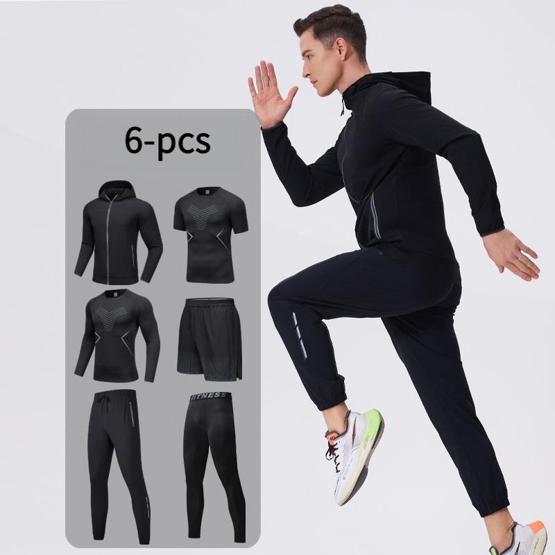 6-delige sportkledingset voor  - Cycling Gear Man recensie en prijs