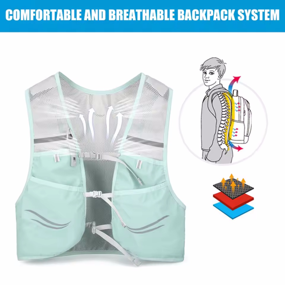 Reflecterend hardloopvest Hydr - Reflective Cycling Vest recensie en prijs