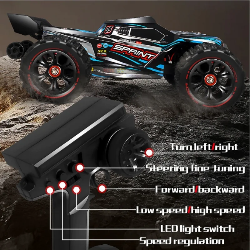100 km/u hoge snelheid 4WD RC  - Cycling Gear Rack recensie en prijs
