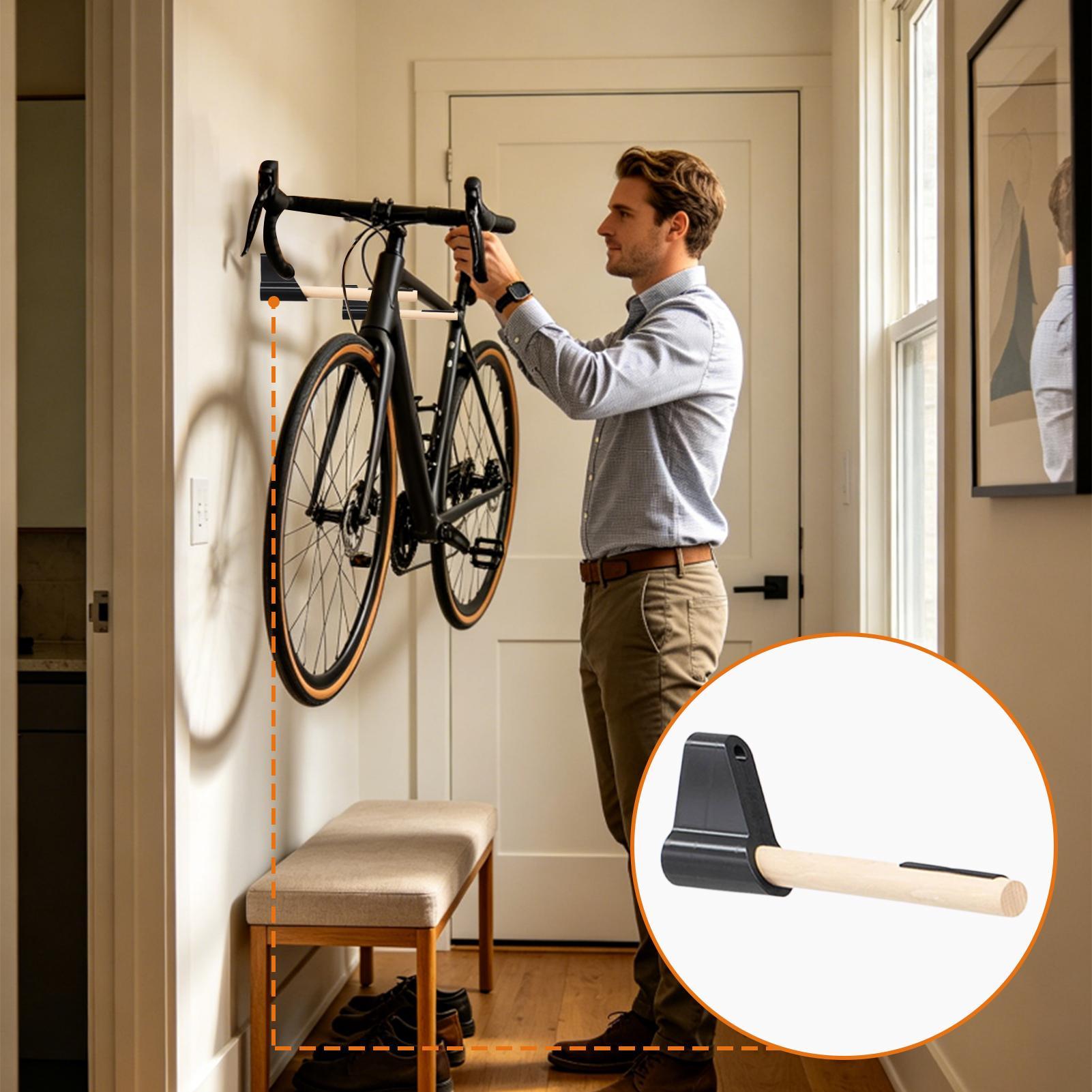 Wandbevestigde fietsenrek - Ho - Cycling Gear Wall Organizer recensie en prijs