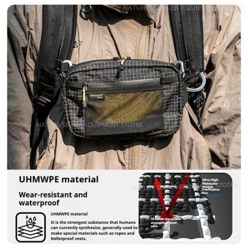 HIKEMAN Tactische Borsttas UHM - Cycling Gear Duffle recensie en prijs