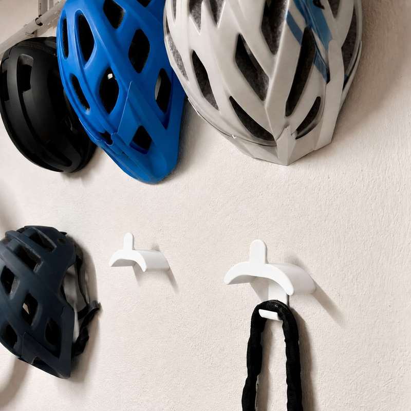 Wandmontage Fiets Helm Opbergr - Cycling Gear Wall Organizer recensie en prijs