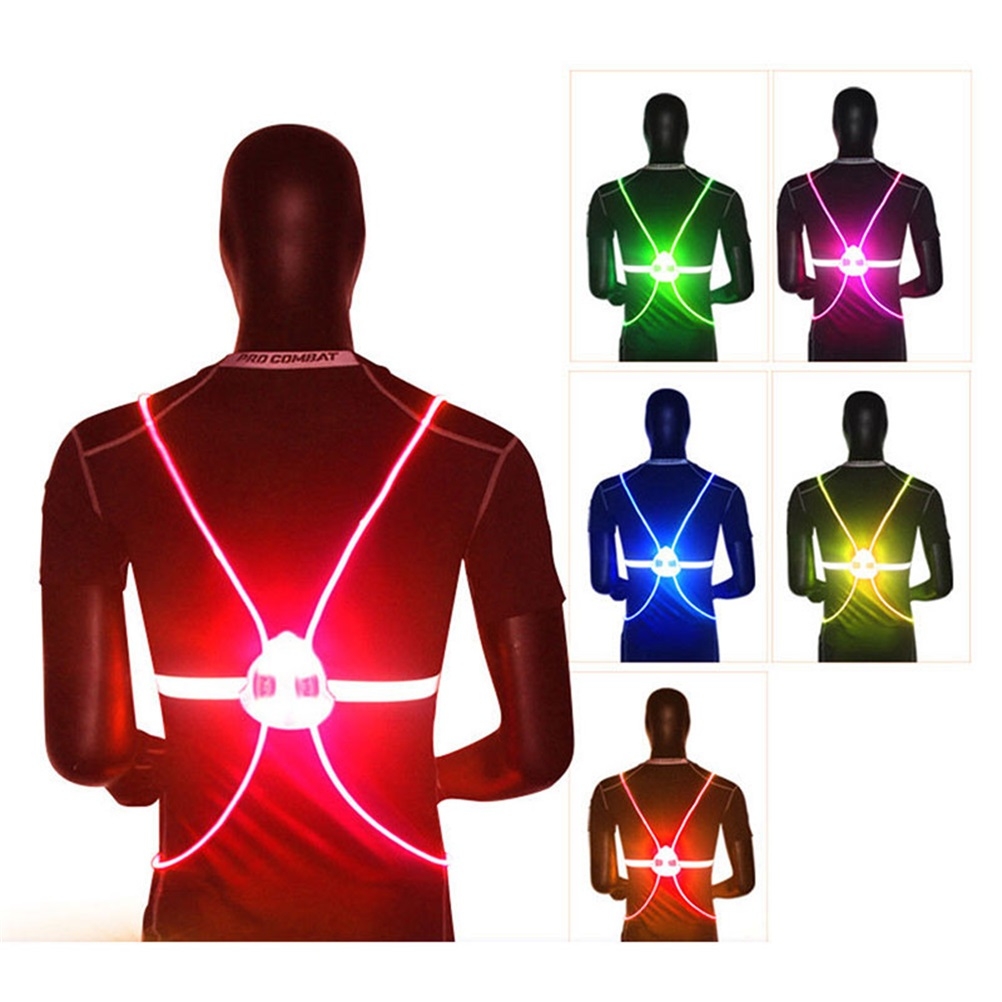 Reflecterende LED-flitsvest vo - Reflective Cycling Vest recensie en prijs