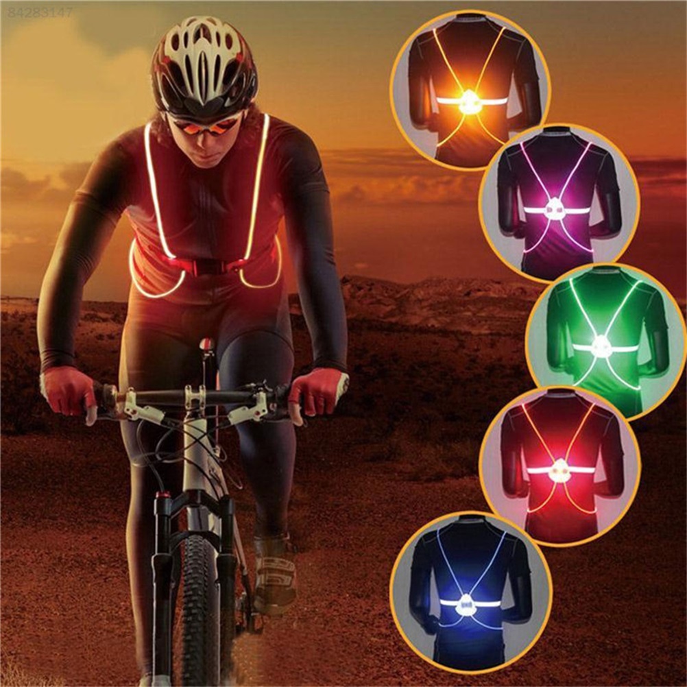 Reflecterende LED-flitsvest vo - Reflective Cycling Vest recensie en prijs