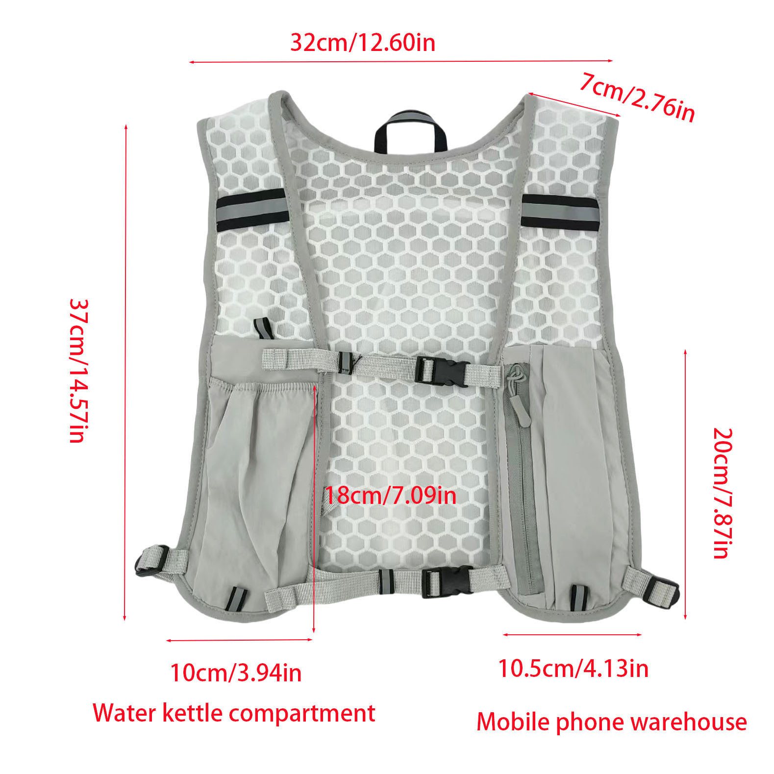 Lichtgewicht outdoor bergbekli - Reflective Cycling Vest recensie en prijs