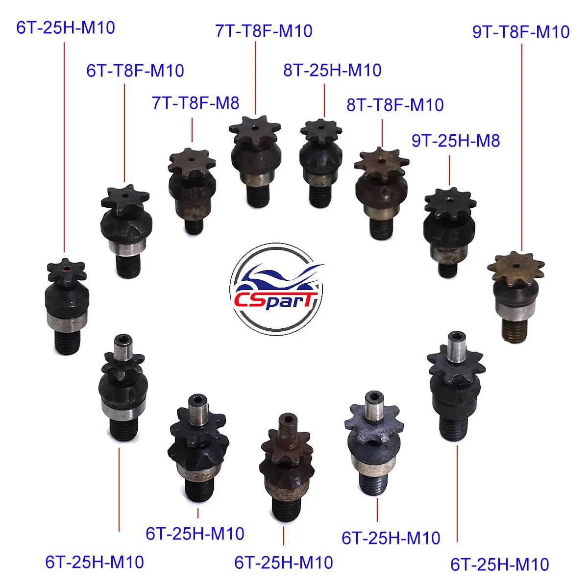 6T 7T 8T 9T 25H T8F M8 M10 Ket - Cycling Gear Rack recensie en prijs