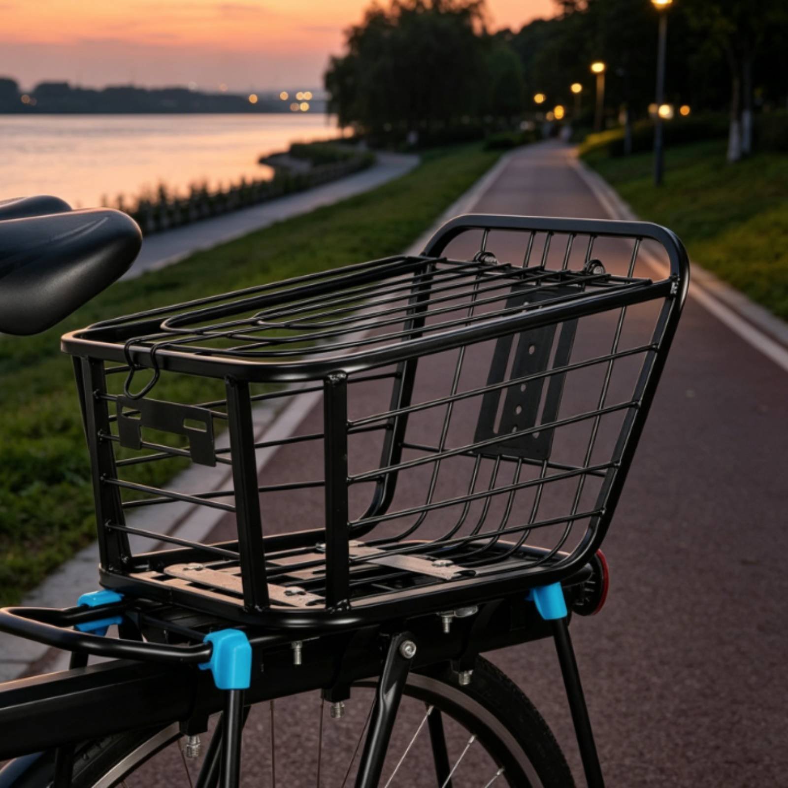 Opvouwbare fietsmand achterop  - Cycling Gear Rack recensie en prijs