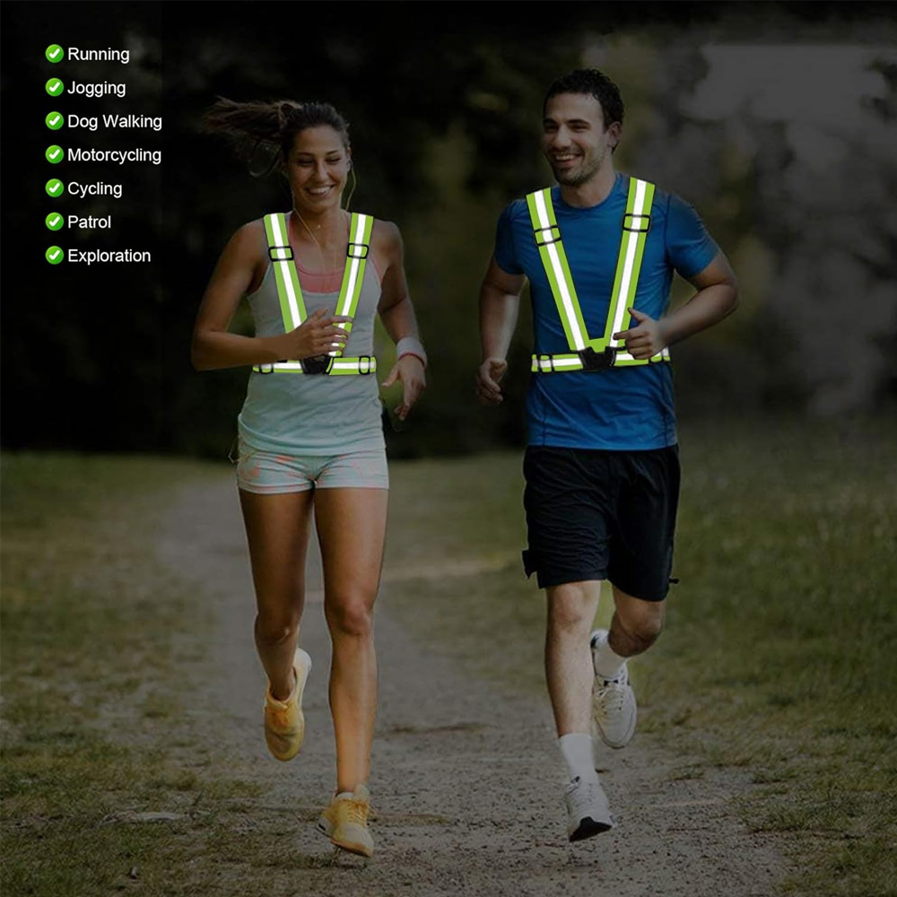 1 stuks nachtloopvest hoge zic - Reflective Cycling Vest recensie en prijs