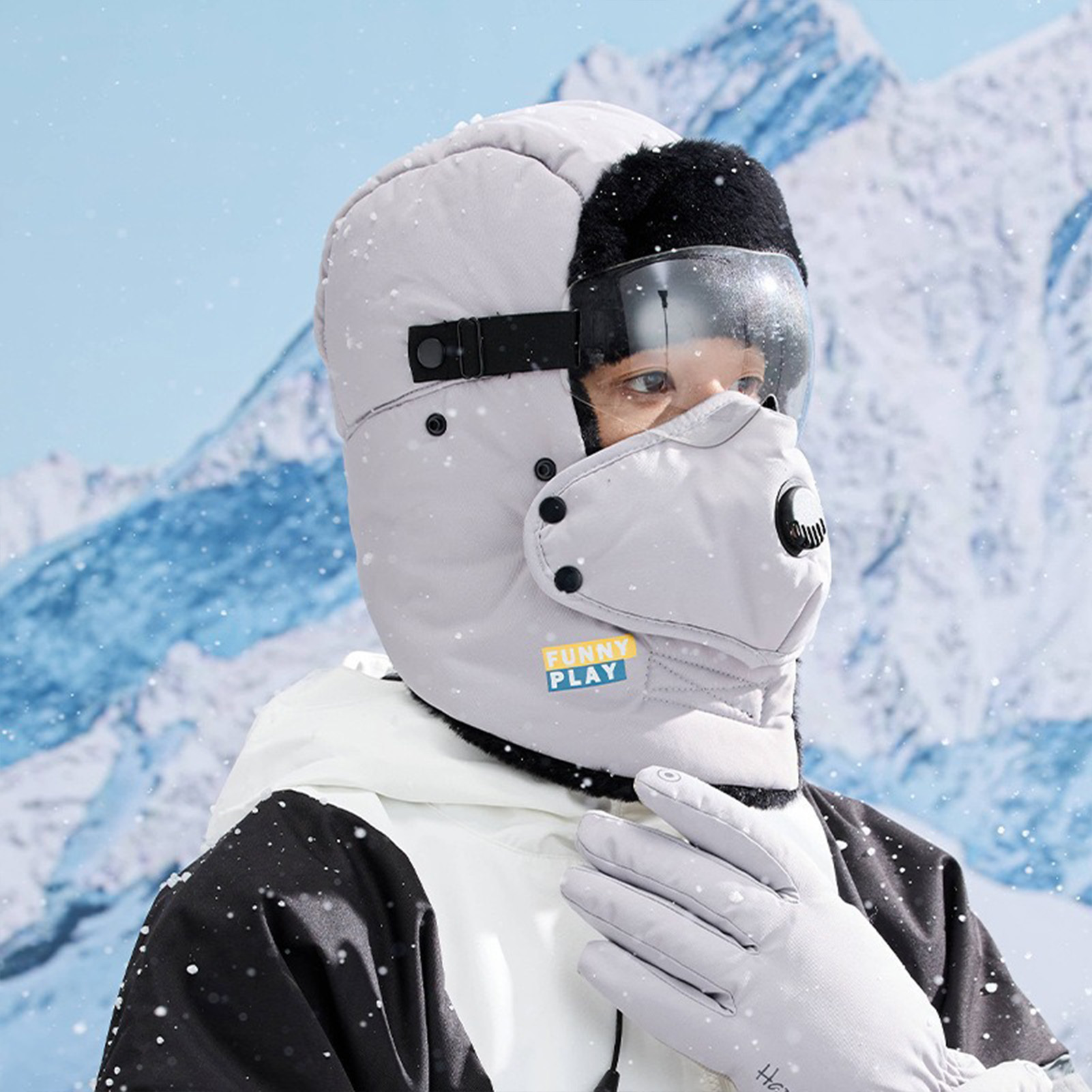 Thermische wintermuts Met flee - Cycling Gear Weather recensie en prijs