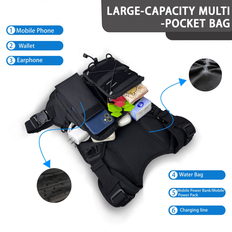2026 Nieuwe Tactische Vest Bor - Cycling Gear Duffle recensie en prijs