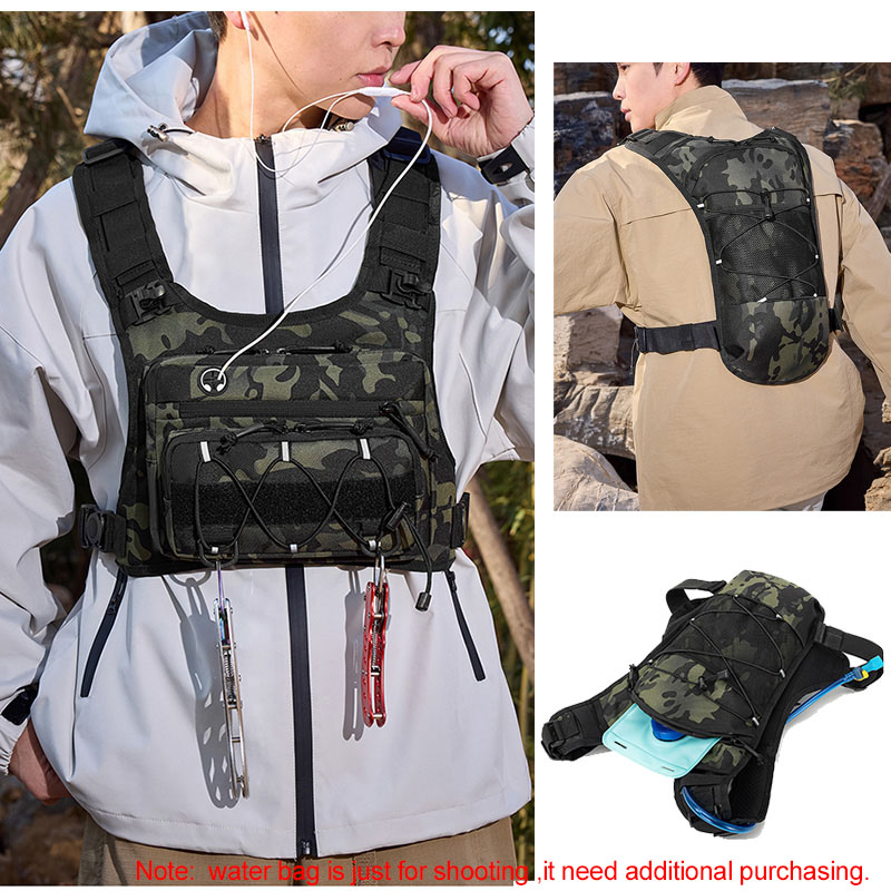 Tactische tas voor op de borst - Reflective Cycling Vest recensie en prijs