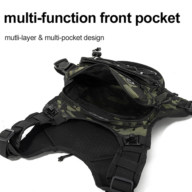Tactische tas voor op de borst - Reflective Cycling Vest recensie en prijs