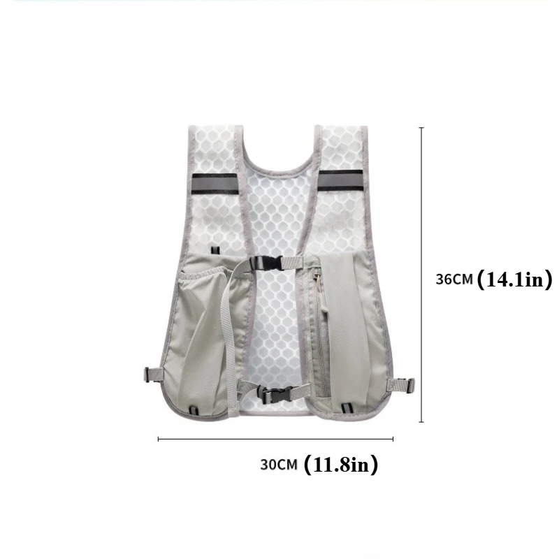 Nieuw fietsen hardloopopbergve - Reflective Cycling Vest recensie en prijs