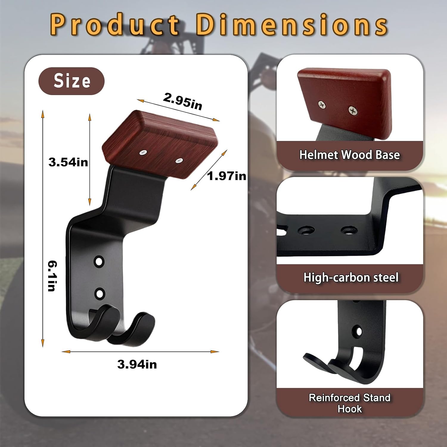 Wandbevestiging voor motorhelm - Cycling Gear Wall Organizer recensie en prijs