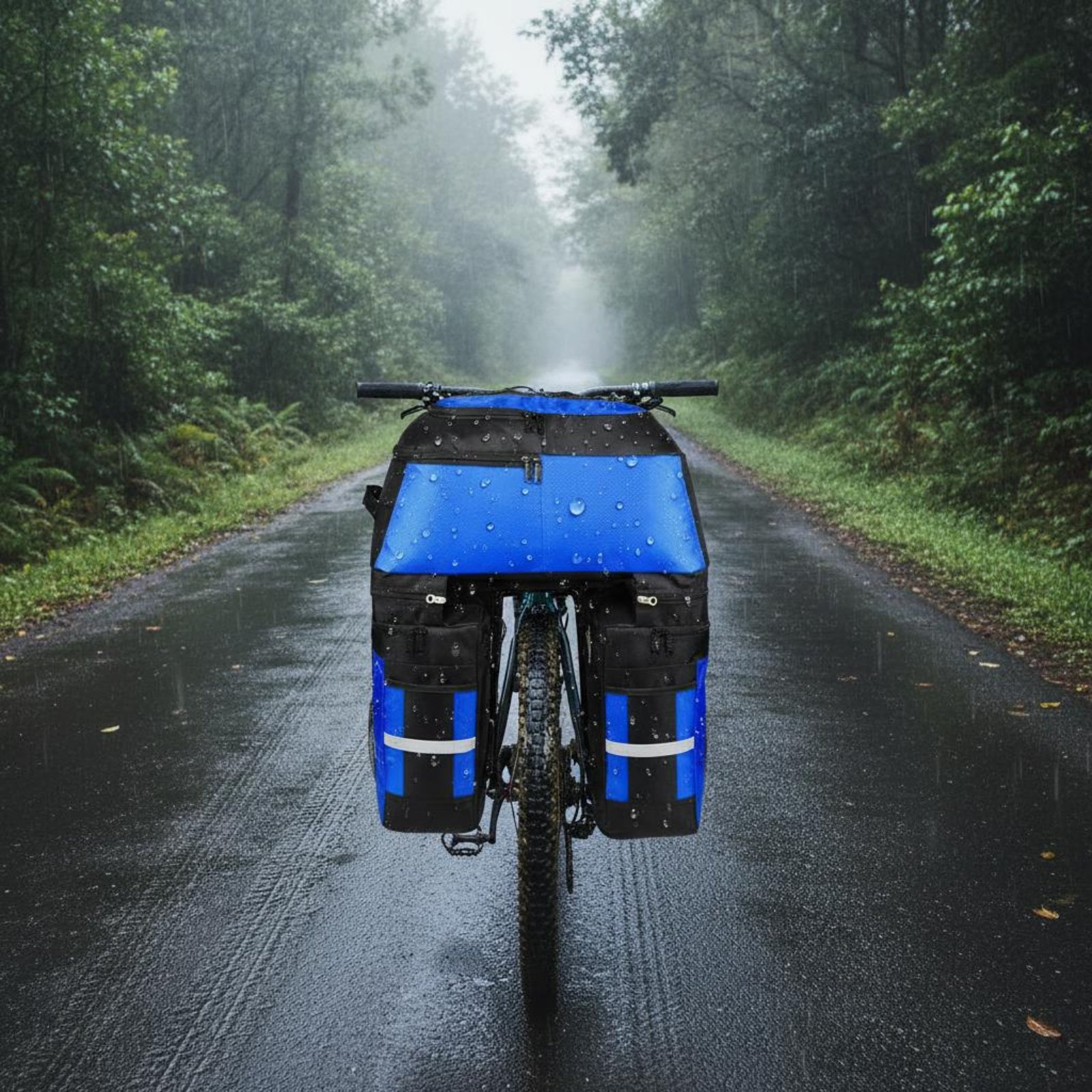 Bagagerek fietstas regenhoes f - Cycling Gear Rack recensie en prijs